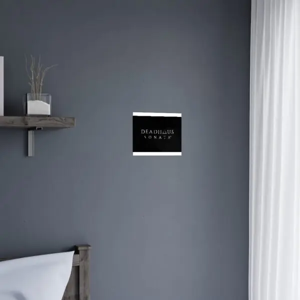 Deadhaus Sonata Official Wordmark Premium Matte Black Poster - Image 5
