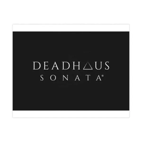 Deadhaus Sonata Official Wordmark Premium Matte Black Poster - Image 10