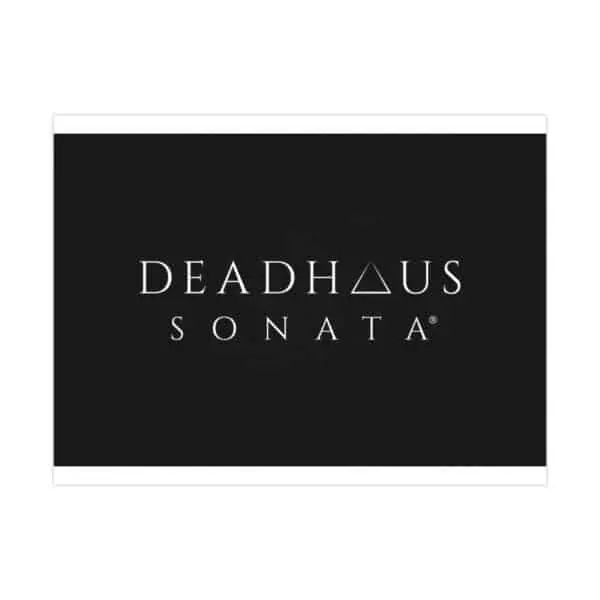 Deadhaus Sonata Official Wordmark Premium Matte Black Poster - Image 13
