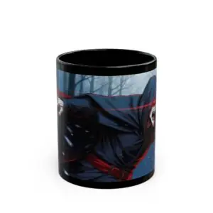Alaric Flying 11oz Black Mug